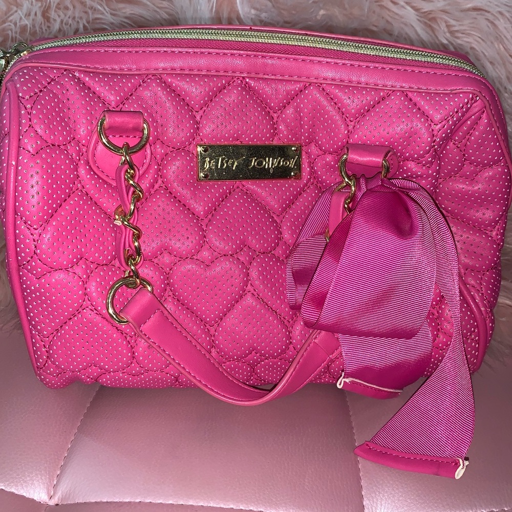Betsey  Johnson pink purse